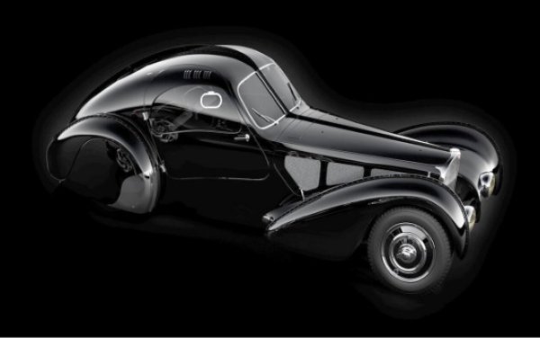 Екстравагантен, фантастичен автомобил. Истинска скулптура, която говори за ексцентричен и охолен живот, воден от малцина. В тази кола се преливат океани. Интригата продължава с вратите тип мида.
